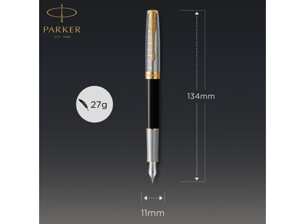 Parker 68-111 SONNET 17 Metal & Black, фото 4 | Интернет-магазин оригинальных часов и аксессуаров