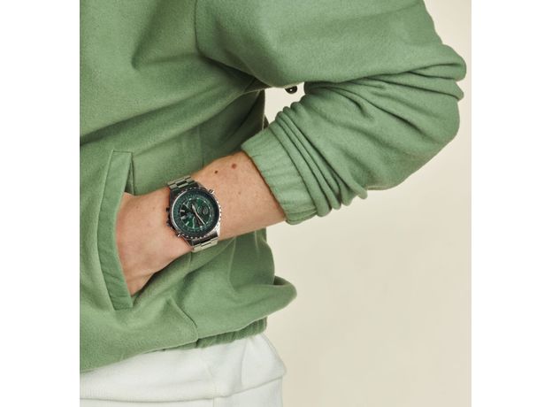 CASIO EF-527D-3AVUEF EDIFICE CLASSIC, Варіант кольору: Зелений, фото 2 | Интернет-магазин оригинальных часов и аксессуаров