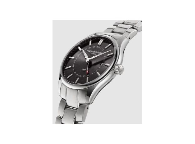 Frederique Constant FC-252DGS5B6B Classics Quartz GMT, фото 4 | Интернет-магазин оригинальных часов и аксессуаров