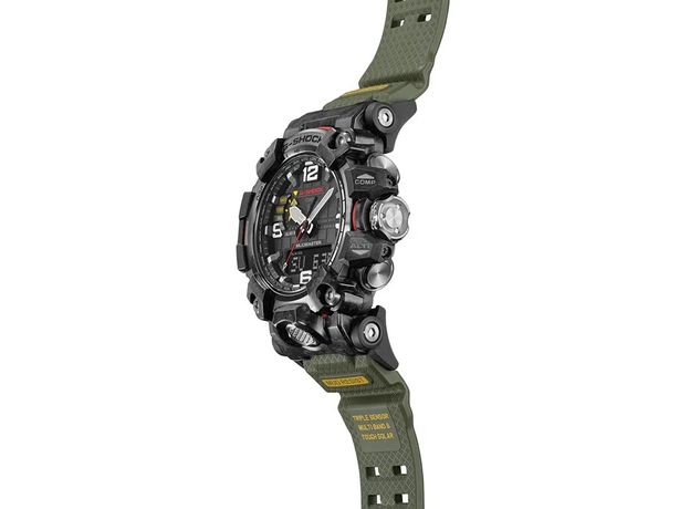 CASIO GWG-2000-1A3ER MUDMASTER, Вариации товара: Черный/Зеленый, фото 3 | Интернет-магазин оригинальных часов и аксессуаров