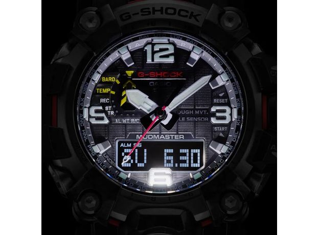 CASIO GWG-2000-1A3ER MUDMASTER, Вариации товара: Черный/Зеленый, фото 2 | Интернет-магазин оригинальных часов и аксессуаров