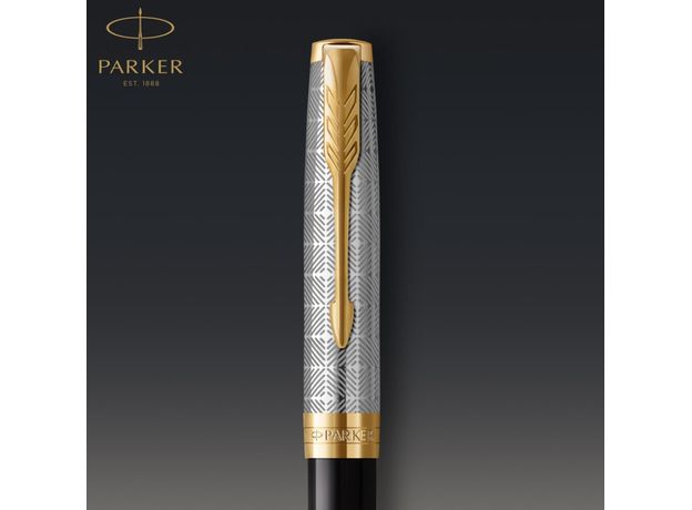 Шариковая ручка Parker 68-132 SONNET 17 Metal & Black, фото 3 | Интернет-магазин оригинальных часов и аксессуаров