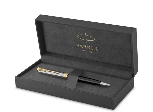 Шариковая ручка Parker 68-132 SONNET 17 Metal & Black, фото 5 | Интернет-магазин оригинальных часов и аксессуаров