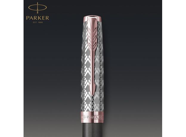 Перьевая ручка Parker 68-211 SONNET 17 Metal & Grey, фото 5 | Интернет-магазин оригинальных часов и аксессуаров