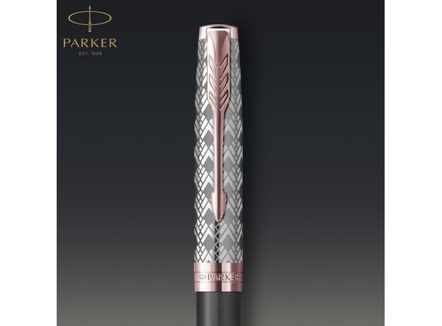 Шариковая ручка Parker 68-232 SONNET 17 Metal & Grey, фото 3 | Интернет-магазин оригинальных часов и аксессуаров