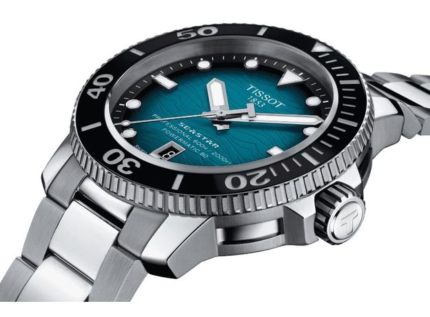 TISSOT T120.607.11.041.00 SEASTAR 2000 PROFESSIONAL POWERMATIC 80, фото 2 | Интернет-магазин оригинальных часов и аксессуаров