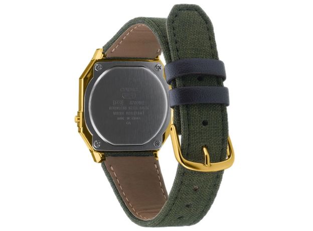 CASIO A700WEGL-3AEF, Варіант кольору: Позолота/Зелений, фото 4 | Интернет-магазин оригинальных часов и аксессуаров