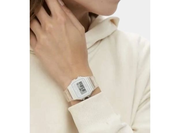 CASIO F-91WS-7EF, Варіант кольору: Прозорий/Білий, фото 5 | Интернет-магазин оригинальных часов и аксессуаров