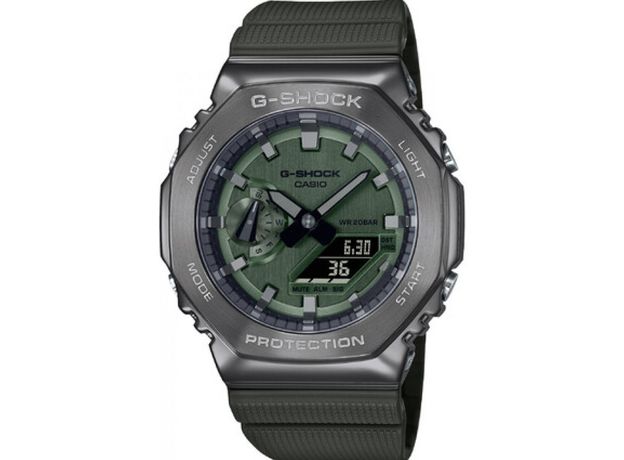 G-SHOCK　グリーン　GM-2100 Мужские часы CASIO GM-2100B-3AER - купить по цене 14790 в грн в
