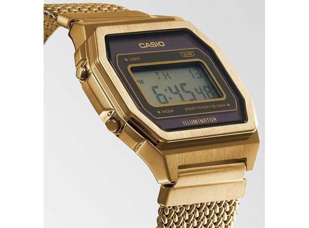 CASIO A1000MGA-5EF, Вариации товара: Позолота, фото 4 | Интернет-магазин оригинальных часов и аксессуаров