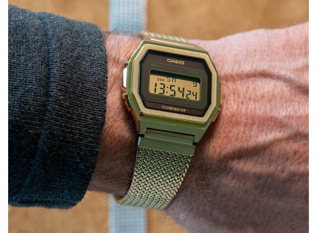 CASIO A1000MGA-5EF, Вариации товара: Позолота, фото 3 | Интернет-магазин оригинальных часов и аксессуаров