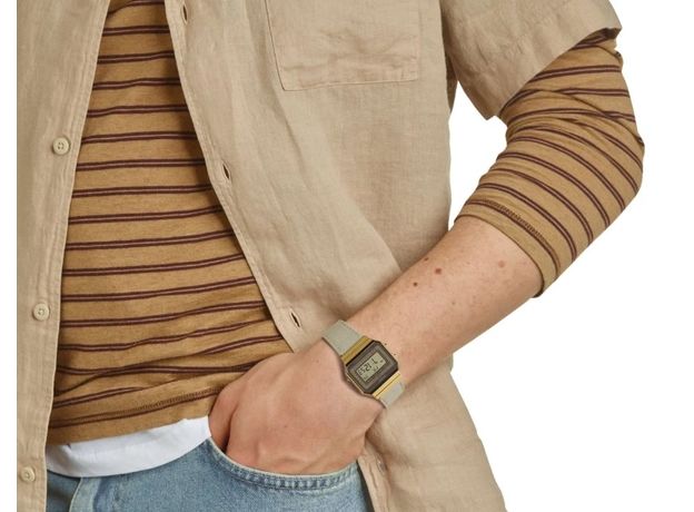 CASIO A700WEGL-7AEF, Варіант кольору: Позолота/Сірий, фото 4 | Интернет-магазин оригинальных часов и аксессуаров