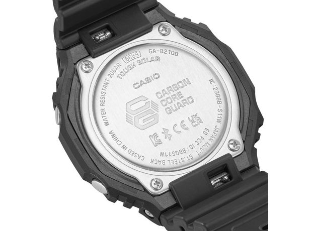CASIO GA-B2100-1AER Bluetooth, Варіант кольору: Чорний, фото 4 | Интернет-магазин оригинальных часов и аксессуаров
