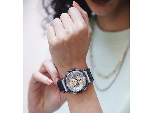 CASIO GMA-S120GS-8AER, Вариации товара: Прозрачный/Серый, фото 6 | Интернет-магазин оригинальных часов и аксессуаров