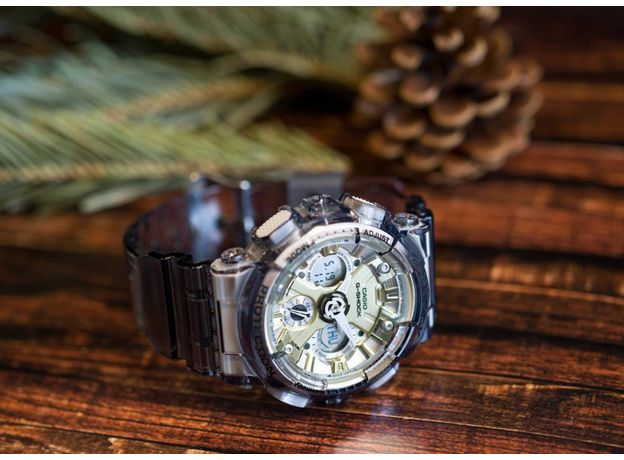 CASIO GMA-S120GS-8AER, Вариации товара: Прозрачный/Серый, фото 5 | Интернет-магазин оригинальных часов и аксессуаров