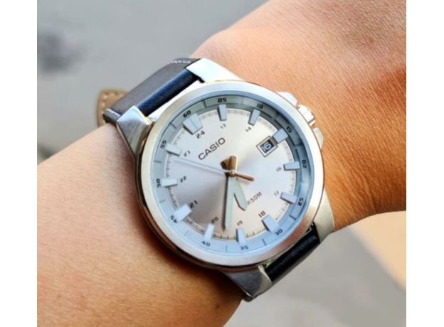 CASIO MTP-E173L-7AVEF, Варіант кольору: Чорний/Сірий, фото 2 | Интернет-магазин оригинальных часов и аксессуаров