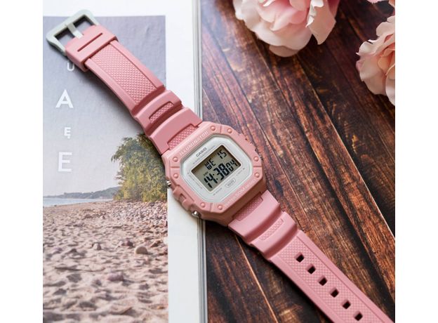 CASIO W-218HC-4AVEF, Варіант кольору: Рожевий, фото 2 | Интернет-магазин оригинальных часов и аксессуаров