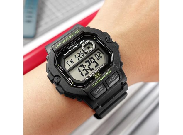CASIO WS-1400H-1AVEF, Вариации товара: Черный, фото 2 | Интернет-магазин оригинальных часов и аксессуаров