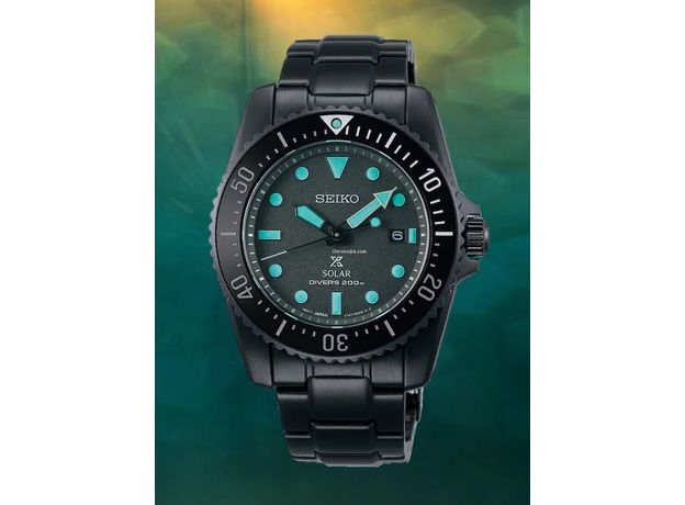 SEIKO SNE587P1 PROSPEX SOLAR THE BLACK SERIES LIMITED EDITION, фото 7 | Интернет-магазин оригинальных часов и аксессуаров