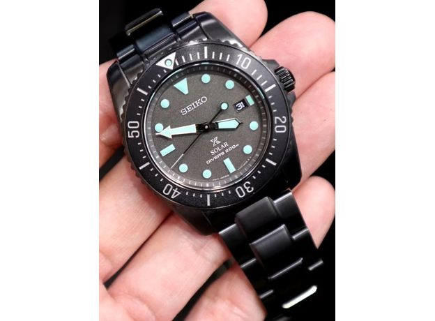 SEIKO SNE587P1 PROSPEX SOLAR THE BLACK SERIES LIMITED EDITION, фото 4 | Интернет-магазин оригинальных часов и аксессуаров