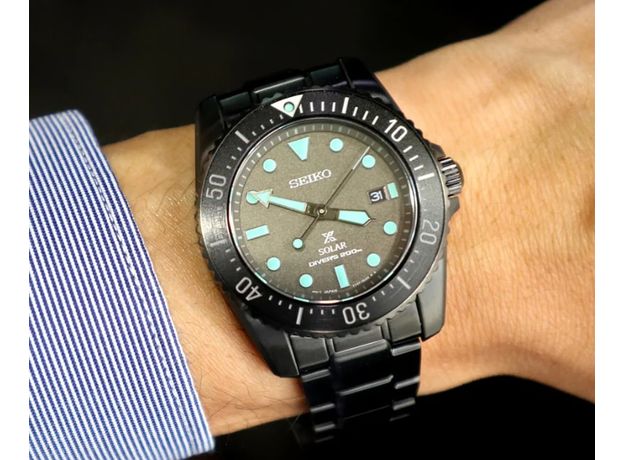 SEIKO SNE587P1 PROSPEX SOLAR THE BLACK SERIES LIMITED EDITION, фото 2 | Интернет-магазин оригинальных часов и аксессуаров