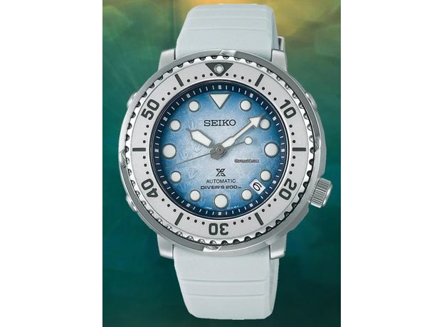 SEIKO SRPG59K1 PROSPEX TUNA SAVE THE OCEAN ANTARCTICA, фото 14 | Интернет-магазин оригинальных часов и аксессуаров