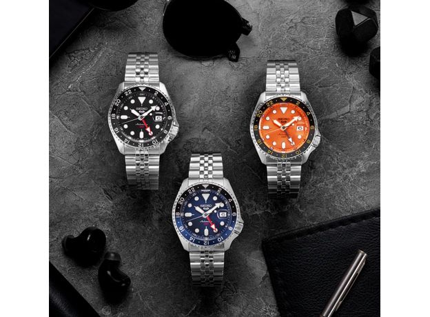 SEIKO SSK001K1 SEIKO 5 SPORTS GMT, фото 4 | Интернет-магазин оригинальных часов и аксессуаров