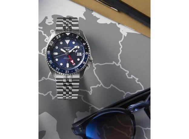 SEIKO SSK003K1 SEIKO 5 SPORTS GMT, фото 13 | Интернет-магазин оригинальных часов и аксессуаров