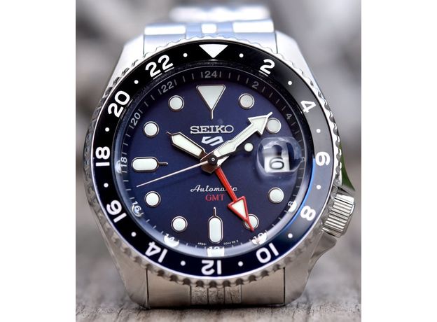 SEIKO SSK003K1 SEIKO 5 SPORTS GMT, фото 3 | Интернет-магазин оригинальных часов и аксессуаров