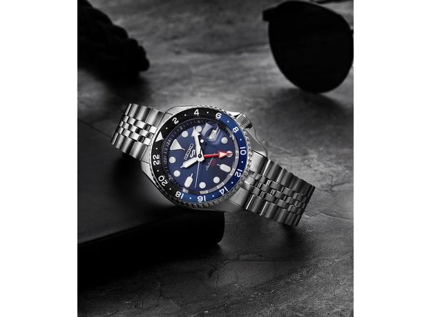 SEIKO SSK003K1 SEIKO 5 SPORTS GMT, фото 5 | Интернет-магазин оригинальных часов и аксессуаров