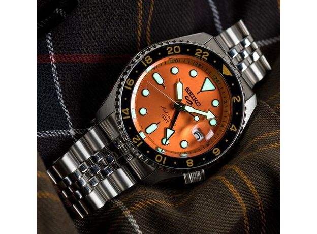 SEIKO SSK005K1 SEIKO 5 SPORTS GMT, фото 8 | Интернет-магазин оригинальных часов и аксессуаров