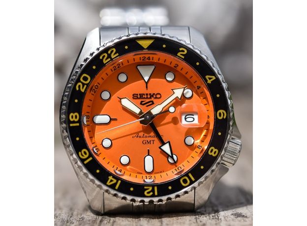 SEIKO SSK005K1 SEIKO 5 SPORTS GMT, фото 4 | Интернет-магазин оригинальных часов и аксессуаров