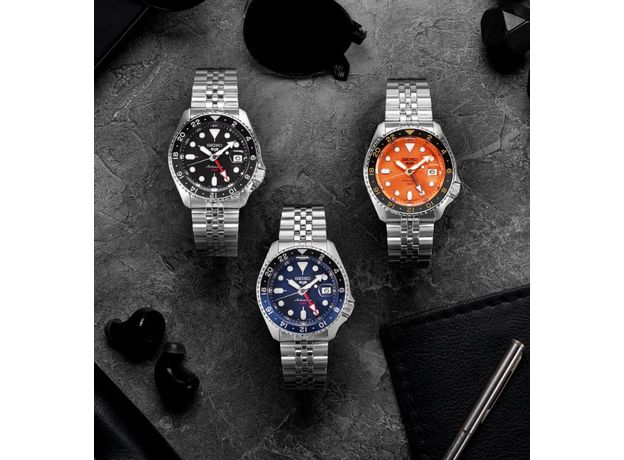 SEIKO SSK005K1 SEIKO 5 SPORTS GMT, фото 3 | Интернет-магазин оригинальных часов и аксессуаров