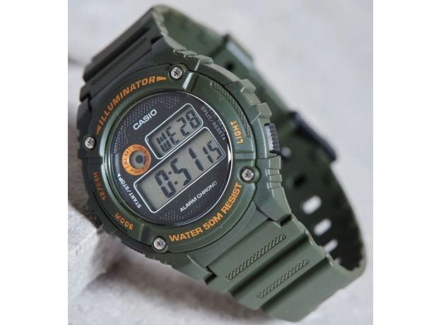 CASIO W-216H-3BVDF Exclusive, фото 5 | Интернет-магазин оригинальных часов и аксессуаров