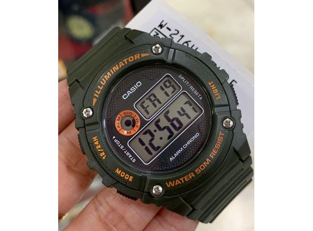 CASIO W-216H-3BVDF Exclusive, фото 3 | Интернет-магазин оригинальных часов и аксессуаров