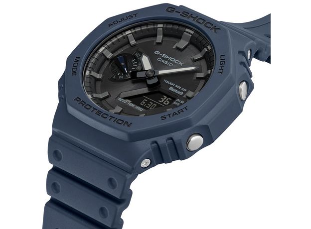 CASIO GA-B2100-2AER Bluetooth, Вариации товара: Синий/Черный, фото 2 | Интернет-магазин оригинальных часов и аксессуаров