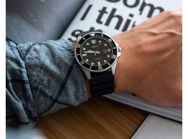 CASIO MDV-107-1A1VEF Duro Diver, Вариации товара: Черный, фото 4 | Интернет-магазин оригинальных часов и аксессуаров