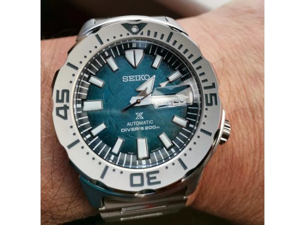 SEIKO SRPH75K1 PROSPEX MONSTER SAVE THE OCEAN ANTARCTICA, фото 10 | Интернет-магазин оригинальных часов и аксессуаров