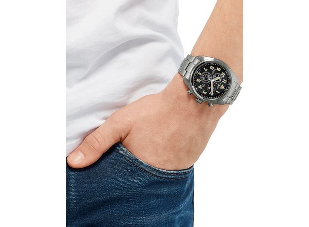 CITIZEN AT2480-81E, Варіант кольору: Темний/Чорний, фото 5 | Интернет-магазин оригинальных часов и аксессуаров