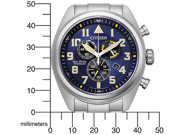 CITIZEN AT2480-81L, Варіант кольору:  Синій, фото 9 | Интернет-магазин оригинальных часов и аксессуаров