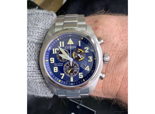 CITIZEN AT2480-81L, Варіант кольору:  Синій, фото 3 | Интернет-магазин оригинальных часов и аксессуаров