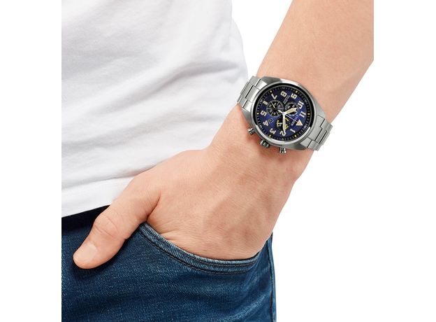 CITIZEN AT2480-81L, Варіант кольору:  Синій, фото 2 | Интернет-магазин оригинальных часов и аксессуаров