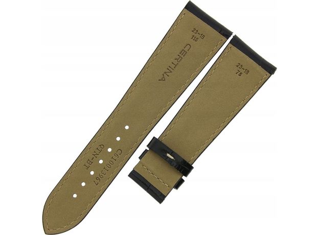 C610013967 BLACK LEATHER STRAP 23/18 мм, фото 2 | Интернет-магазин оригинальных часов и аксессуаров
