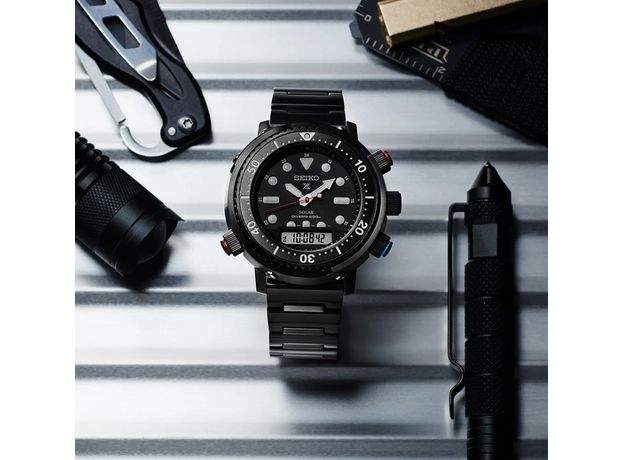 SEIKO SNJ037P1 PROSPEX ARNIE HYBRID DIVER'S 40TH ANNIVERSARY LIMITED EDITION, фото 4 | Интернет-магазин оригинальных часов и аксессуаров
