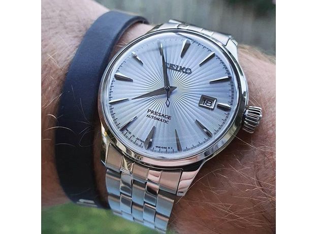 SEIKO SRPE19J1 PRESAGE COCKTAIL TIME SKYDIVING, фото 8 | Интернет-магазин оригинальных часов и аксессуаров