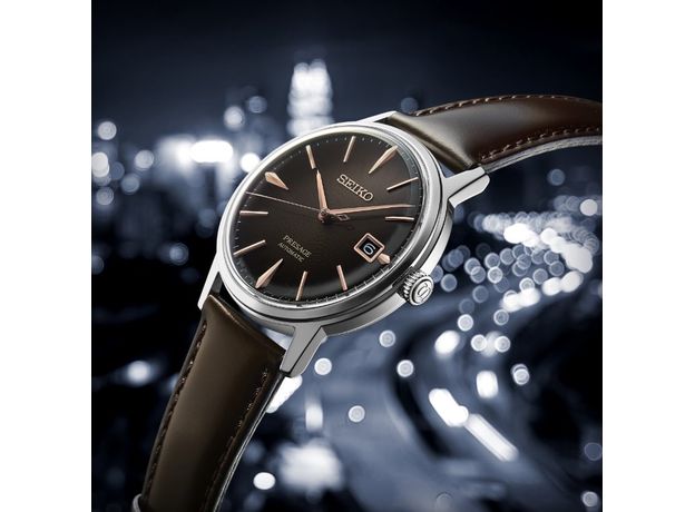 SEIKO SRPJ17J1 PRESAGE COCKTAIL TIME IRISH COFFEE, фото 2 | Интернет-магазин оригинальных часов и аксессуаров