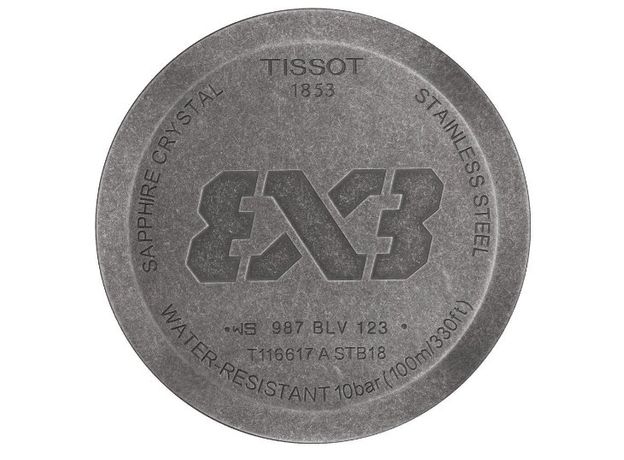TISSOT T116.617.36.067.00 CHRONO XL 3X3 STREET BASKETBALL, фото 4 | Интернет-магазин оригинальных часов и аксессуаров