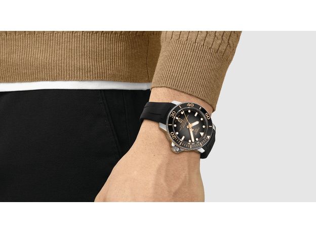 TISSOT T120.607.17.441.01 SEASTAR 2000 PROFESSIONAL POWERMATIC 80, фото 2 | Интернет-магазин оригинальных часов и аксессуаров