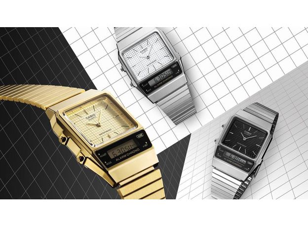 CASIO AQ-800E-7AEF, Вариации товара: Стальной/Белый, фото 5 | Интернет-магазин оригинальных часов и аксессуаров