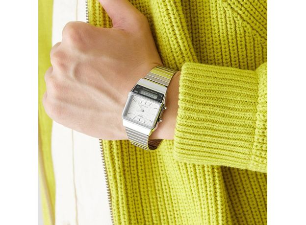 CASIO AQ-800E-7AEF, Вариации товара: Стальной/Белый, фото 3 | Интернет-магазин оригинальных часов и аксессуаров